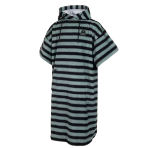 Mystic Poncho Velours AOP Grey & Blue